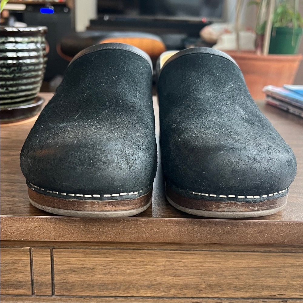 Dansko Brenna black burnished suede 41 - Picture 4 of 8
